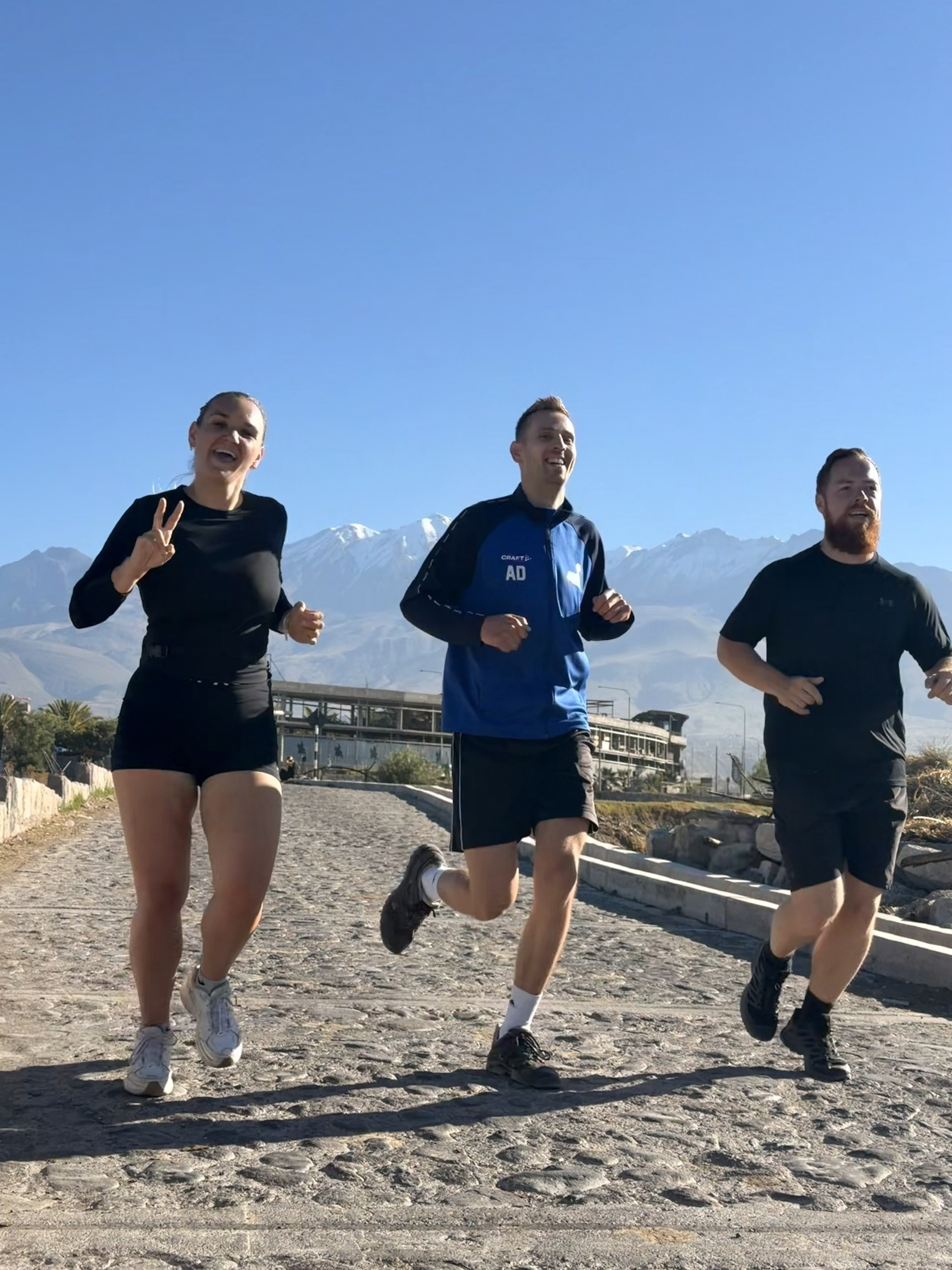 Arequipa Run Club community moment 3